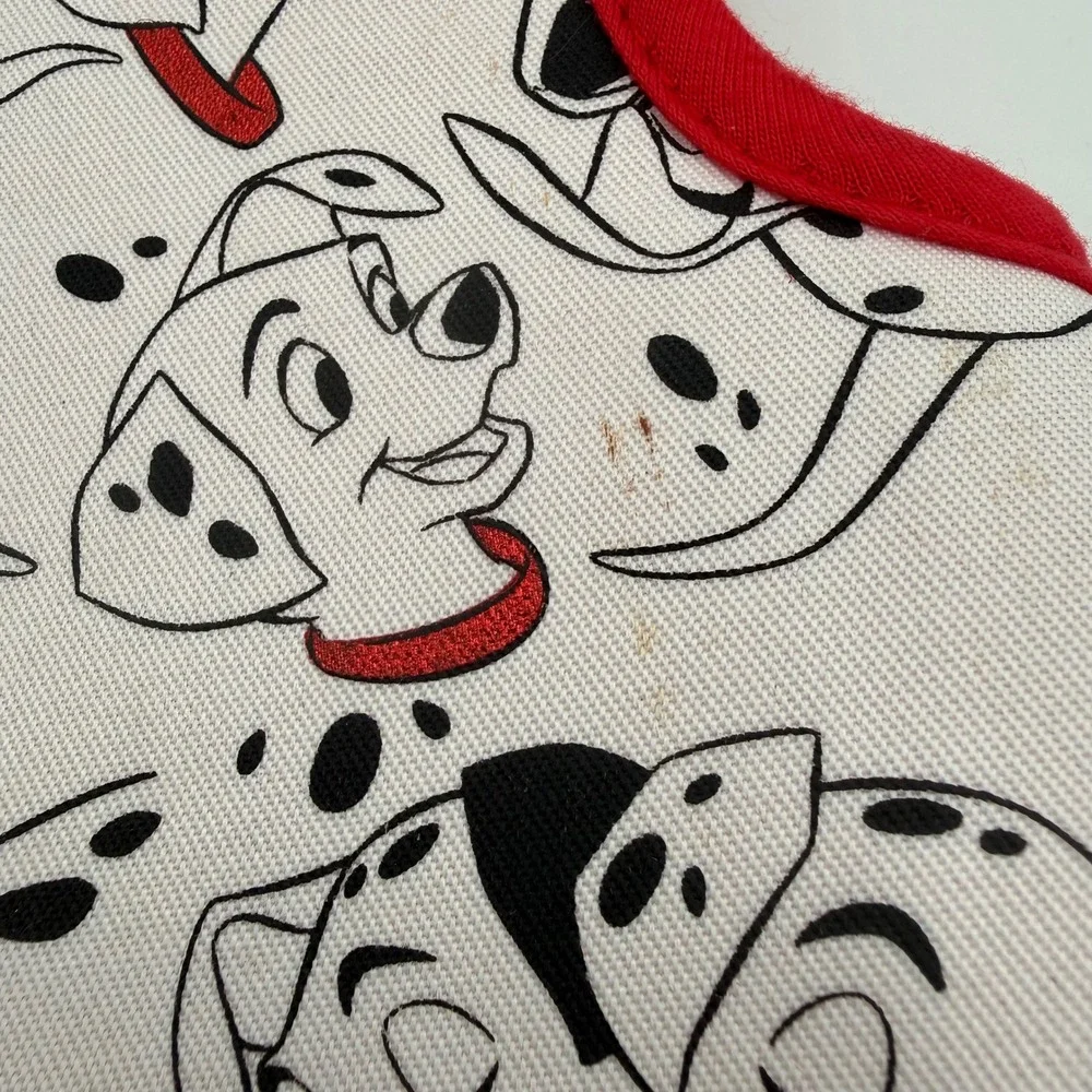 Disney 101 Dalmatians Dog Harness Large Red White Spotted Vest Adjustable